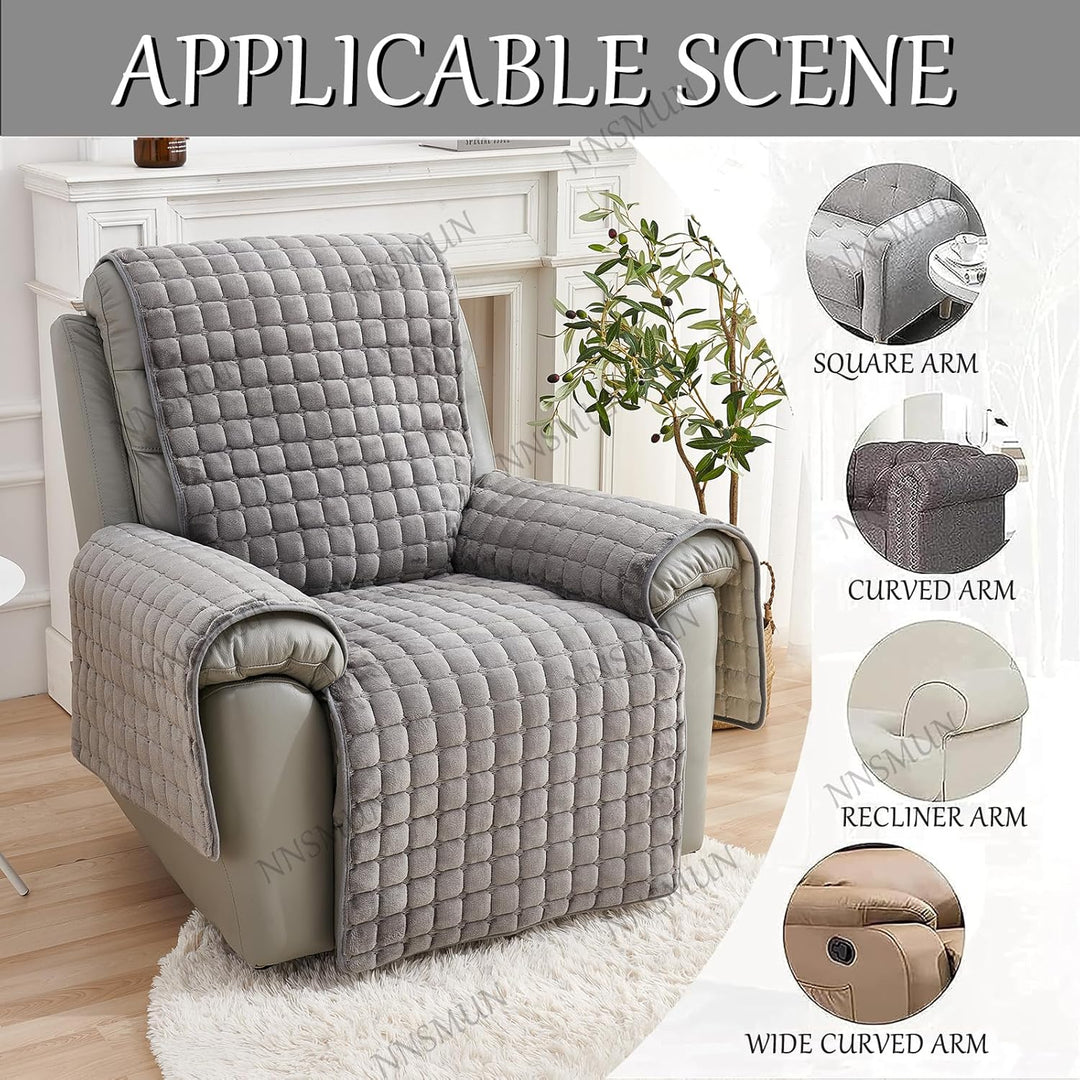Sofa Armlehnenbezüge, Sesselschoner Sesselauflage, Fernsehsessel Schutzbezug Anti-Rutsch, Relaxsesse