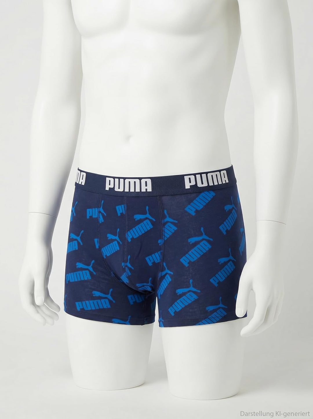 PUMA Children Unisex Boxer Unterwäsche (5er Pack), Blau
