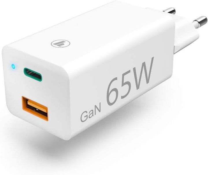 Hama GaN 210592 USB-Ladegerät Steckdose Ausgangsstrom (max.) 3000mA USB, USB-C Buchse (Power Del
