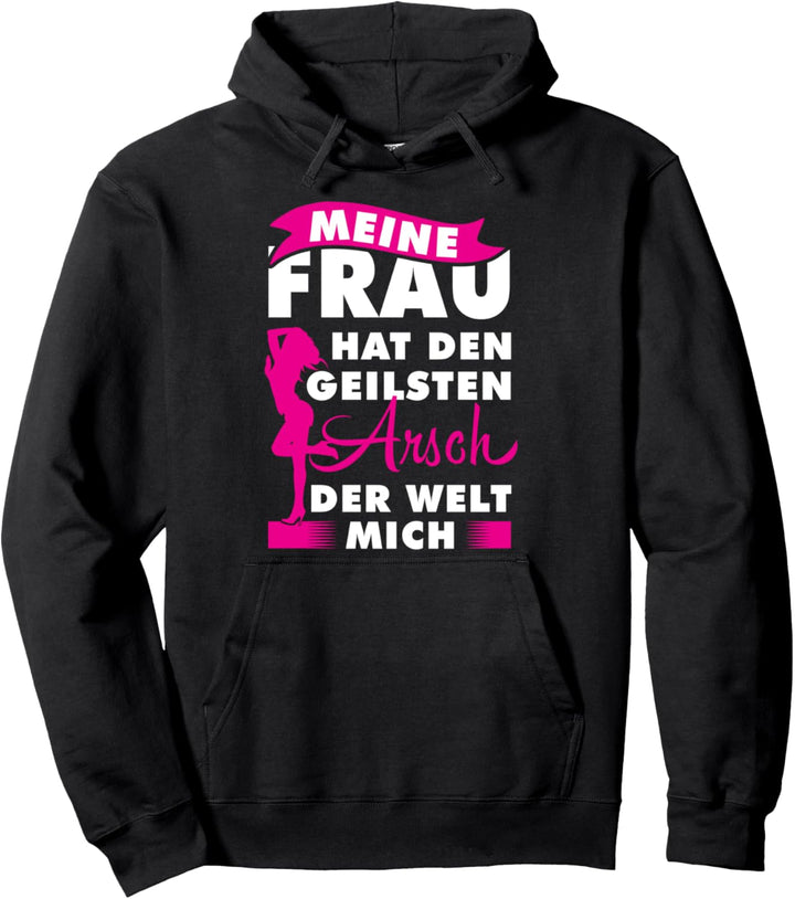 Meine Frau hat den besten Mann der Welt| Lustiges Männer Pullover Hoodie