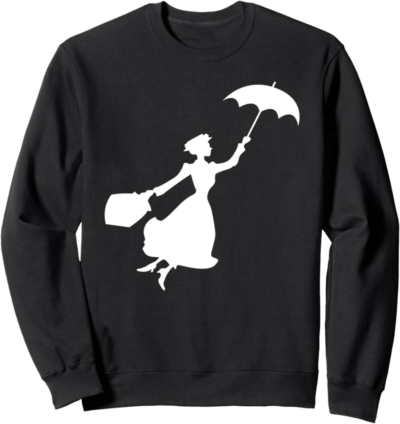 Mary Poppins Flying Silhouette Sweatshirt