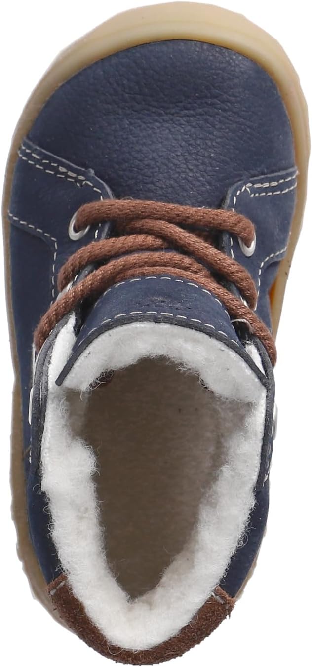 RICOSTA Mädchen und Jungen Lauflernschuhe Denny, WMS:Weit,CareTEX,terracare 20 EU Weit See Braun 180