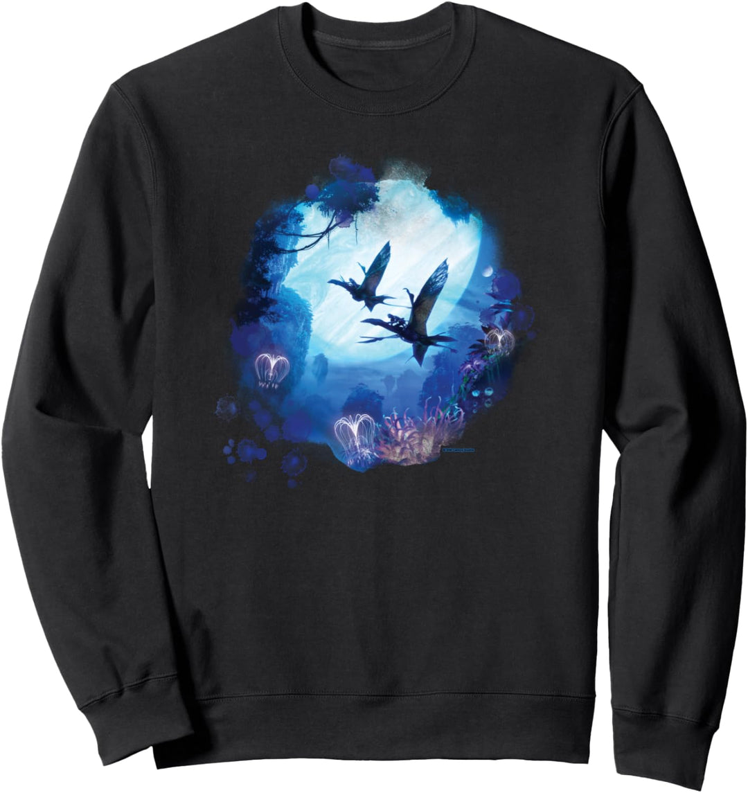 Avatar: The Way of Water Banshee Na’vi Night Flight Sweatshirt