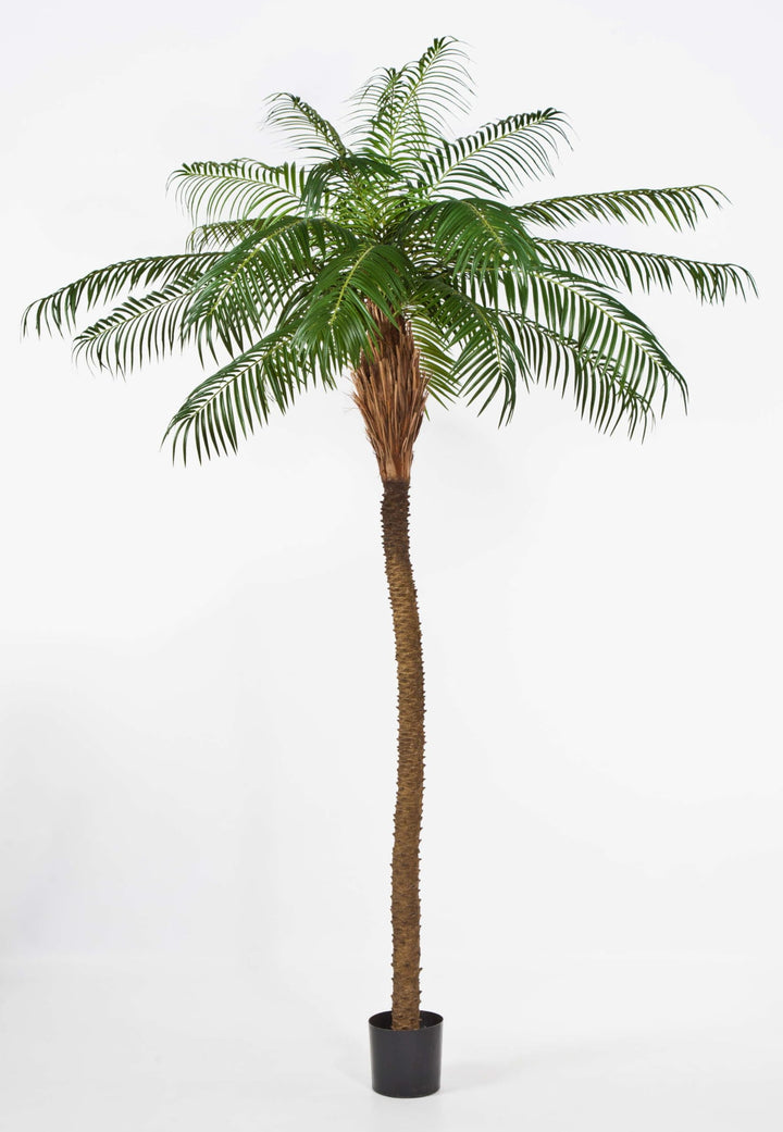 artplants.de Künstliche Phönixpalme, Deluxe, 225cm - hochwertige Kunstpalme - Künstliche Palme