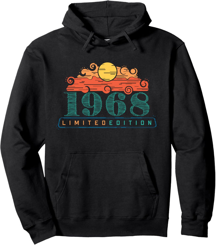 56. Geburtstag Mann Frau 56 Jahre 1968 Deko Lustig Geschenk Pullover Hoodie
