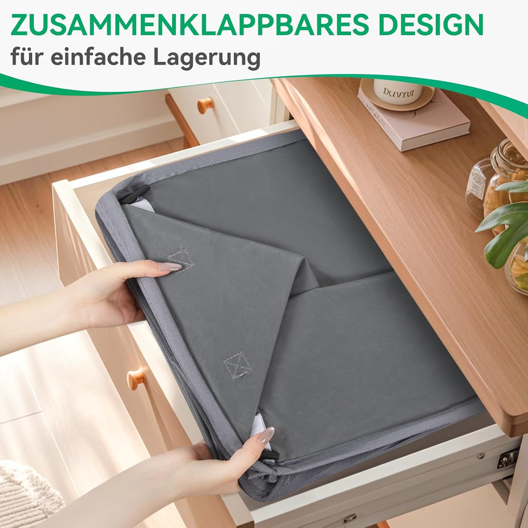 WOWLIVE Pfandflaschen Sammelbehälter 160L wit 2 fächer & 2 Tragetasche,Gross Flaschensammler mit Loc