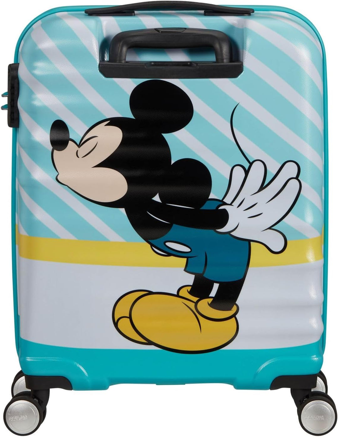 American Tourister Wavebreaker Disney - Spinner Mehrfarbig (Mickey Blue Kiss) S(55 cm - 36 L), Mehrf