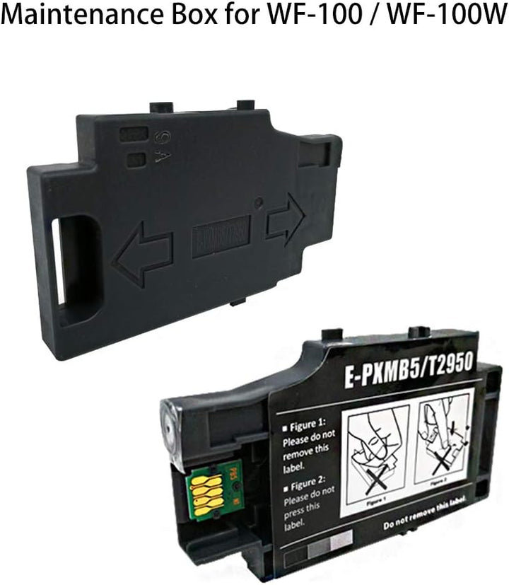 F-INK 3 x Wartungsboxen, kompatibel mit Eps T2950 und C13T295000, funktioniert mit Workforce WF-100