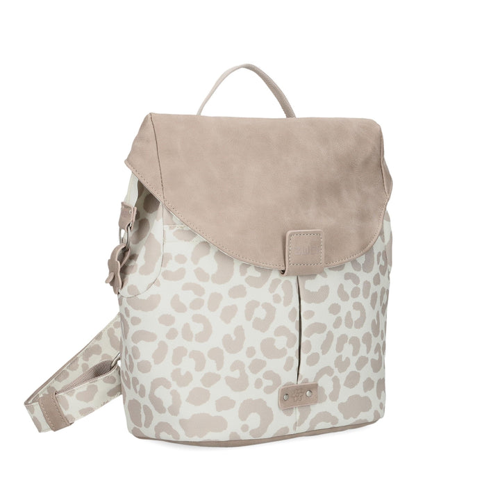 Zwei Damen City-Rucksack Olli OR8 kleiner Rucksack 5 Liter Lederoptik im Vintage-Style robust strapa