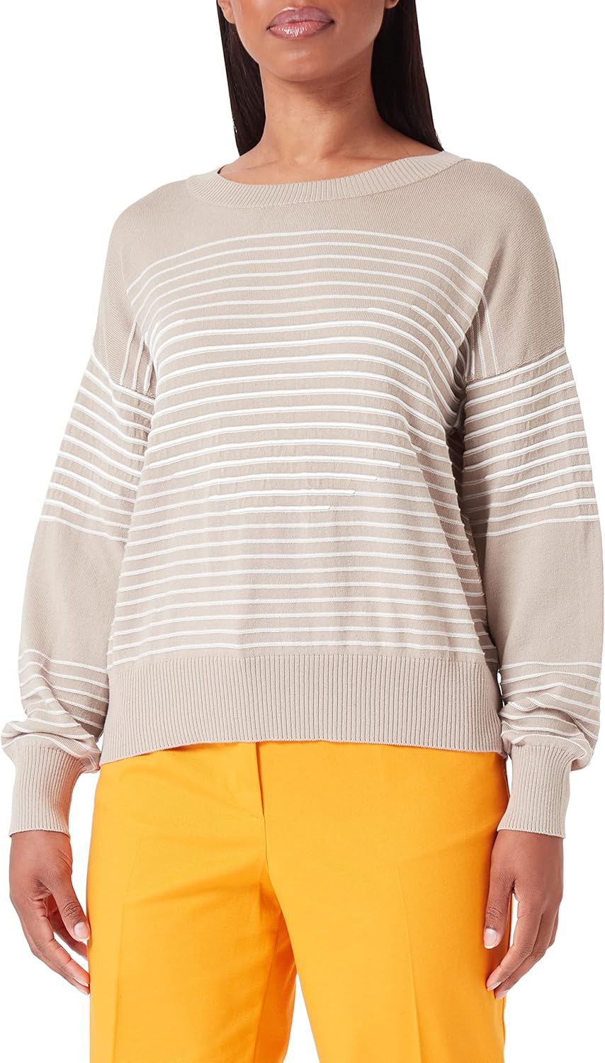 SISLEY Damen Sweater, Beige 905