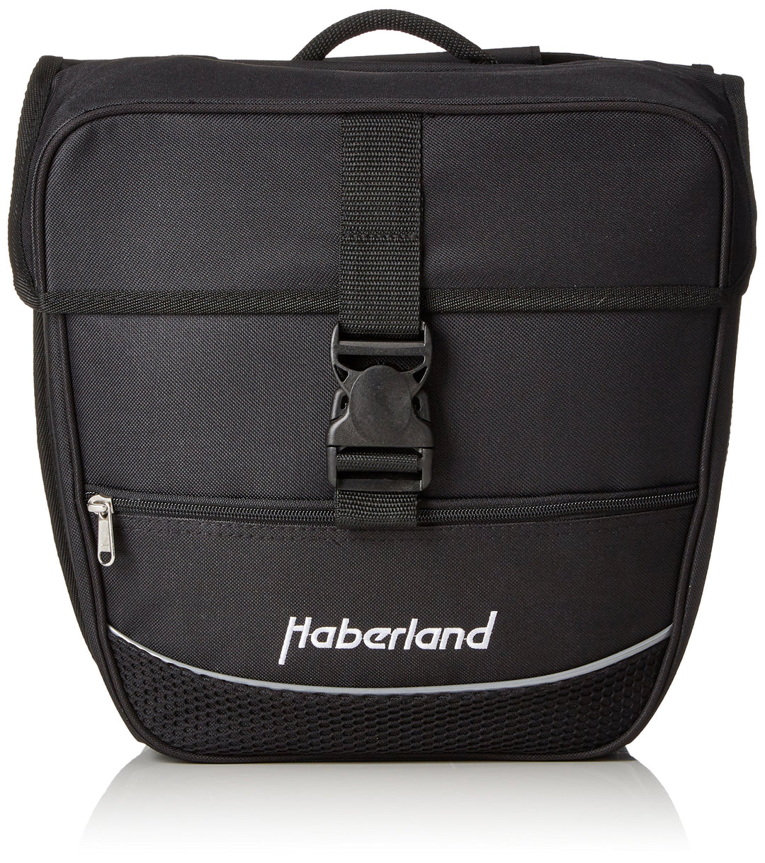 Haberland Fahrradtasche Doppeltasche Einsteiger-Serie Schwarz, Schwarz