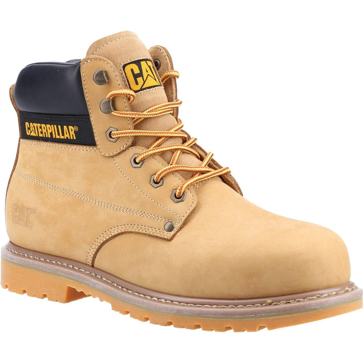 Caterpillar Sicherheitsstiefel Powerplant S3 beige 41 41 Honey, 41 Honey