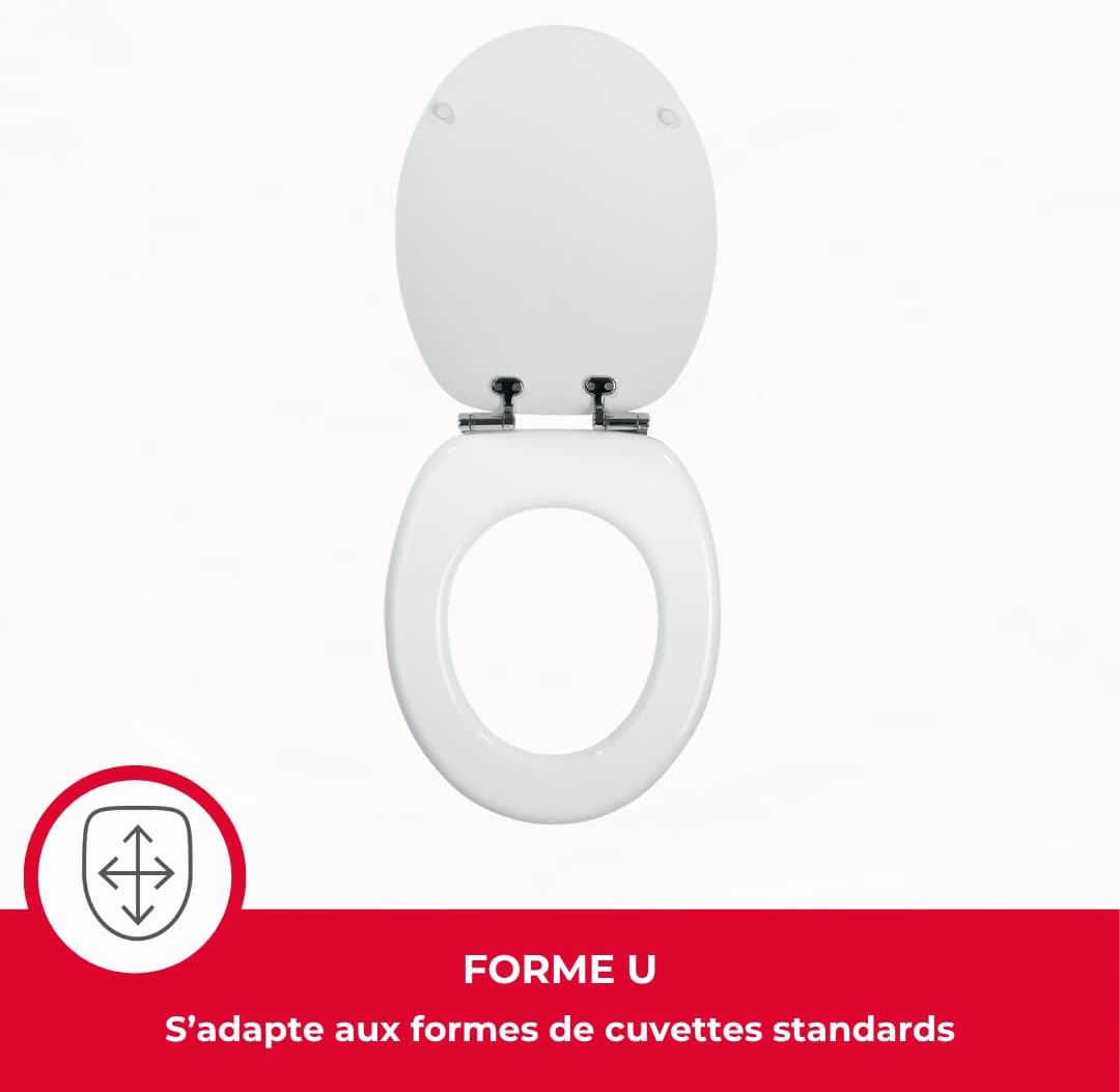 Wirquin 20719569 Casual Line WC-Sitz Woody Lux Soft Close