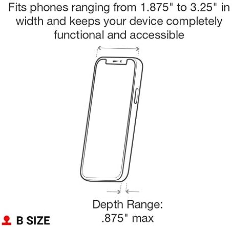 RAM Mounts Universal X-Grip Halteklammer für Smartphones mit 1-Zoll Kugel (RAM-HOL-UN7BU)