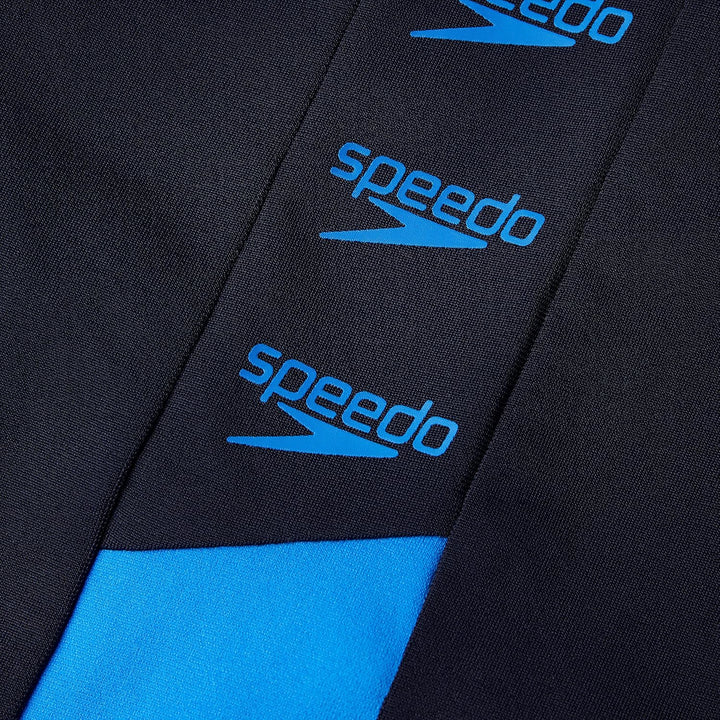 Speedo Herren Boom Logo Splice Aquashort (1er Pack), Marineblau/Blau
