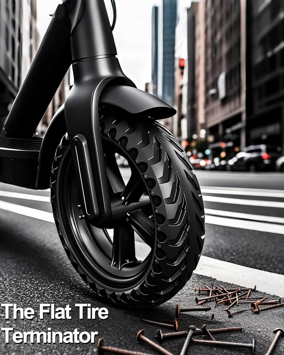 BABEJIA 2PCS Scooter Reifen 50/75-6.1 Tubeless, Werten Sie Ihr Fahrzeug auf mit Reifen 8 1/2 x2, Vol
