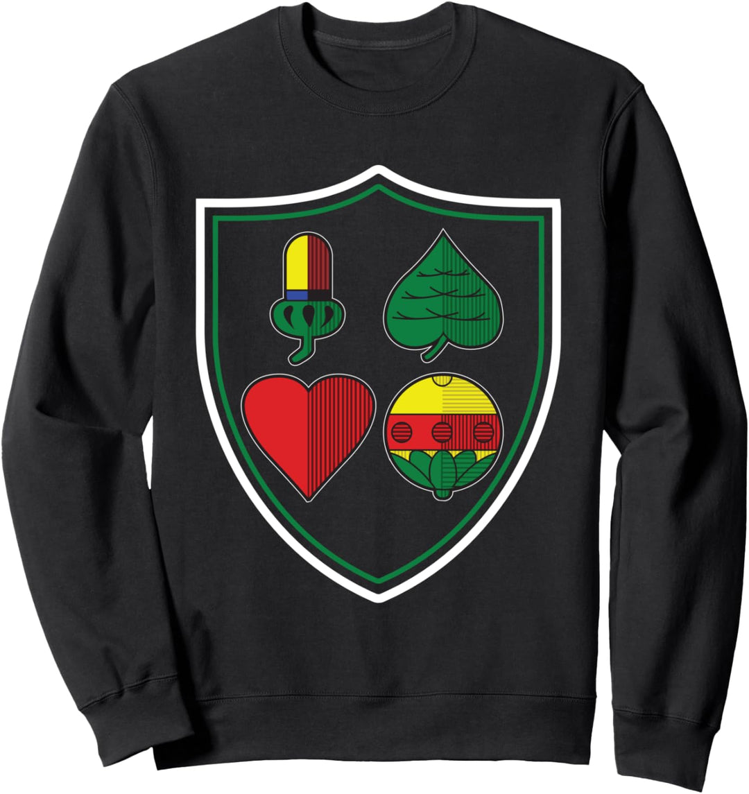 Schafkopf Watten Schnapsen Bayerisch-Schafkopf Sweatshirt