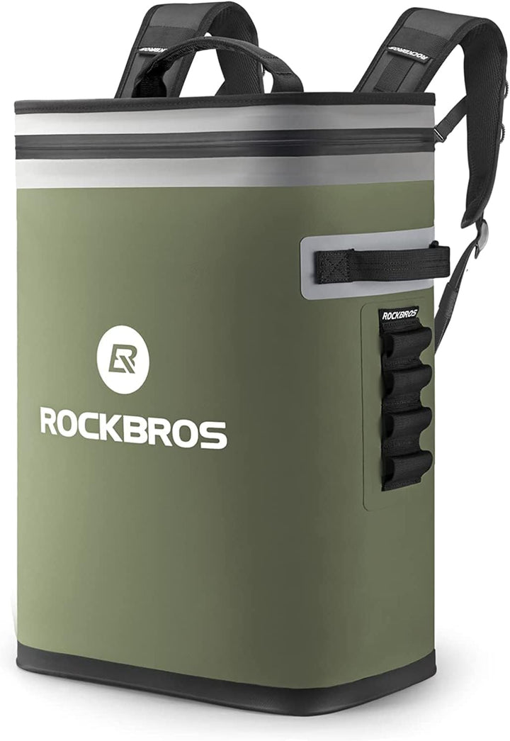 ROCKBROS Kühltasche Wasserdicht Kühler 17L Picknicktasche Isolierte Kühlbox Lunchtasche für Outdoor,