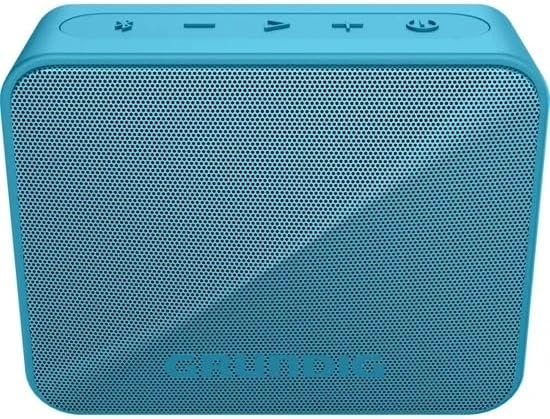 GRUNDIG Solo+ Blue Bluetooth Lautsprecher, Soundbox, 3.5 W RMS Leistung, 30 Meter Reichweite, mehr a