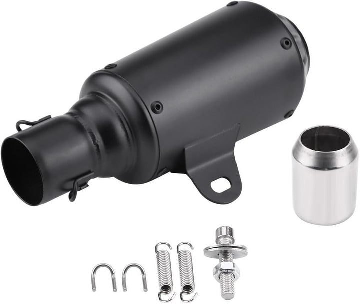 Motorrad Auspuffrohr, Universal Schalldämpfer Auspuff Endrohr Endrohr Spitze Edelstahl für die meist