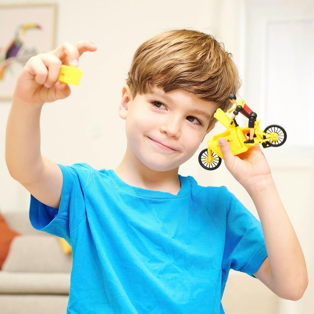 Dickie Toys - DHL Delivery Set (25 cm) - Paketzusteller-Spielset für Kinder ab 3 Jahre, DHL Postauto