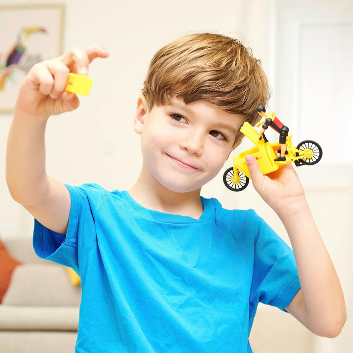 Dickie Toys - DHL Delivery Set (25 cm) - Paketzusteller-Spielset für Kinder ab 3 Jahre, DHL Postauto