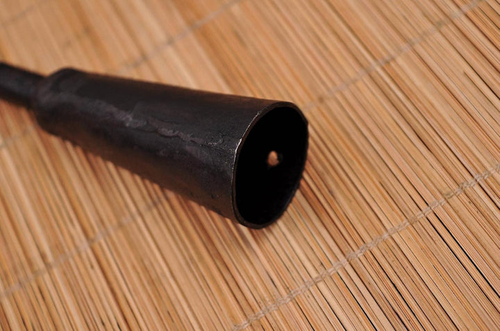 Bergstockspitze Handverarbeitet Carbon Stahl 1095 4297, Schwarz