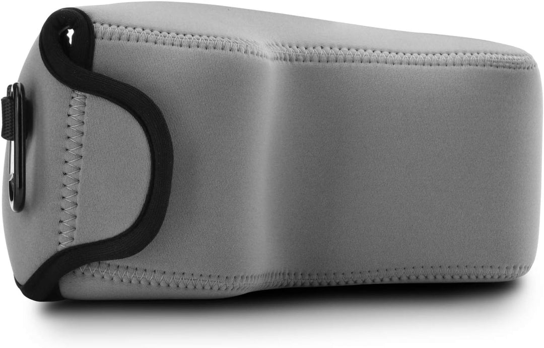 MegaGear Ultraleichte Kameratasche aus Neopren kompatibel mit Nikon Coolpix P1000 Grau, Grau
