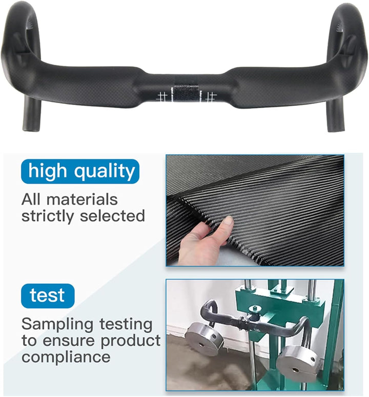 Carbon lenker rennrad Alfa Pasca carbon aero lenker rennrad 31.8mm drop lenker zum radfahren interne