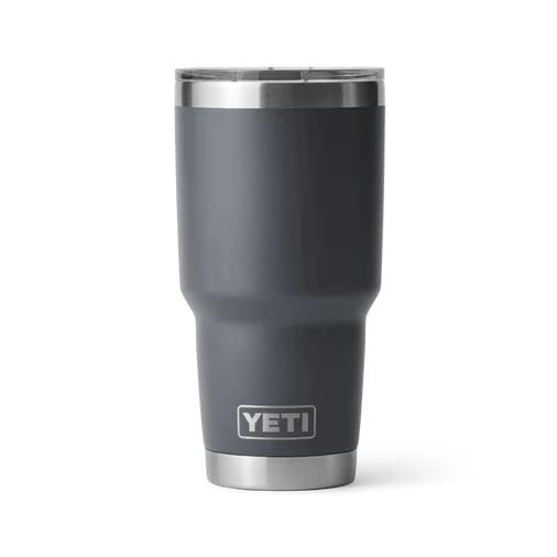 YETI Rambler, Edelstahl, Becher, Graphite, 30oz (887ml), Graphite