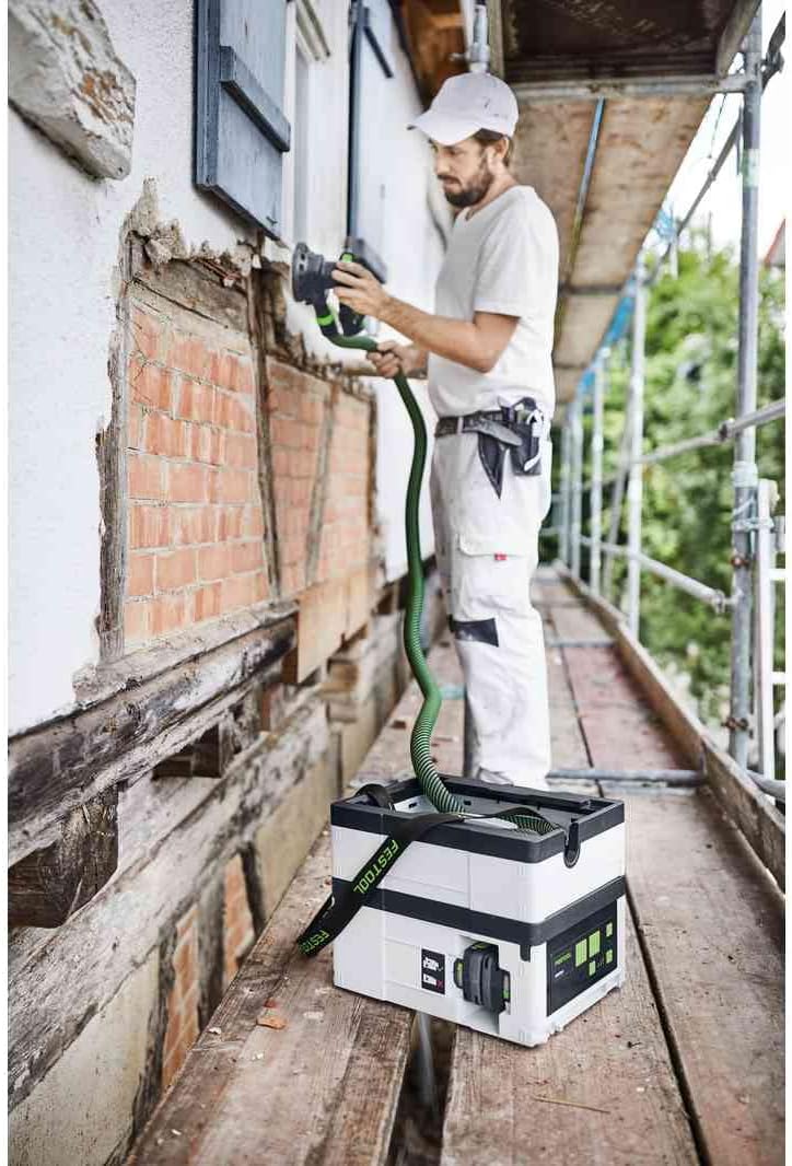 Festool Akku-Absaugmobil CTLC SYS HPC 4,0 I-Plus CLEANTEC (mit Hauptfilter, Filtersack, Saugschlauch