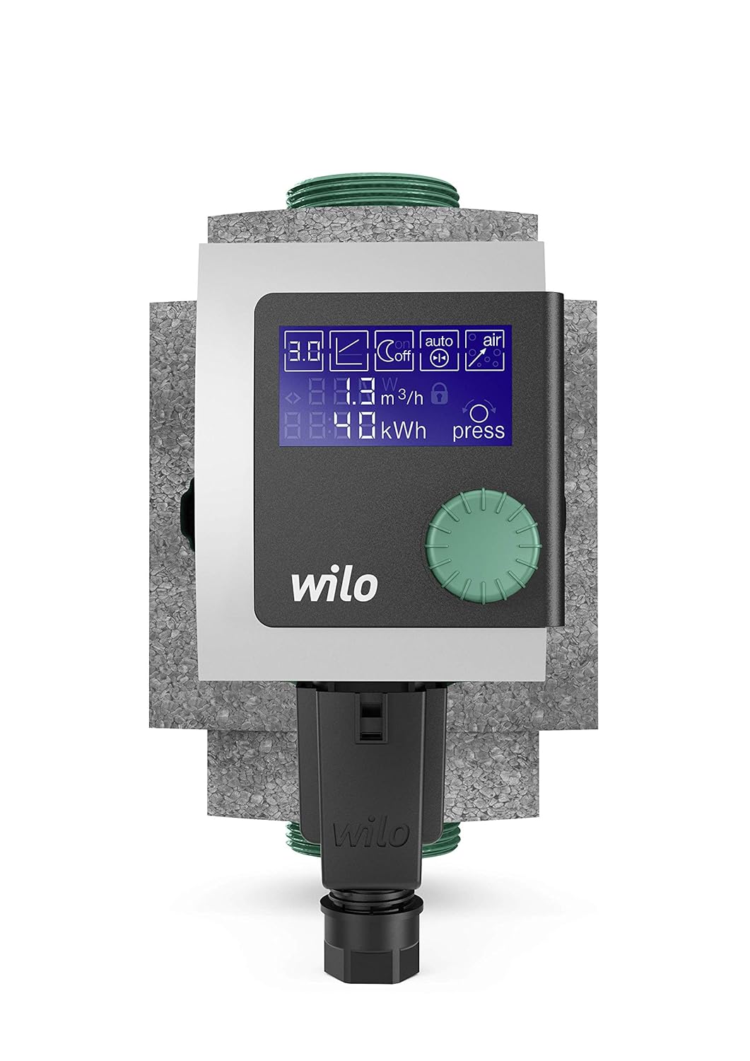 Wilo-Stratos PICO plus 25/1-6-130, Hocheffiziente Heizungspumpe, Nassläufer-Umwälzpumpe, Baulänge 13