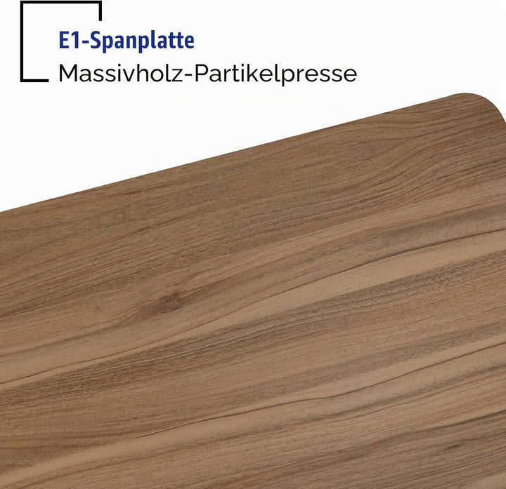 soges Laptoptisch Beistelltisch mit Rollen,höhenverstellbarer PC Tisch Notebook Sofatisch Laptopstän