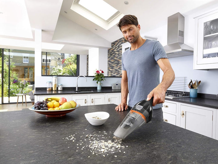 BLACK+DECKER Akku-Handstaubsauger Dustbuster NVC115BJL (3.6V Lithium, Handsauger beutellos + kabello