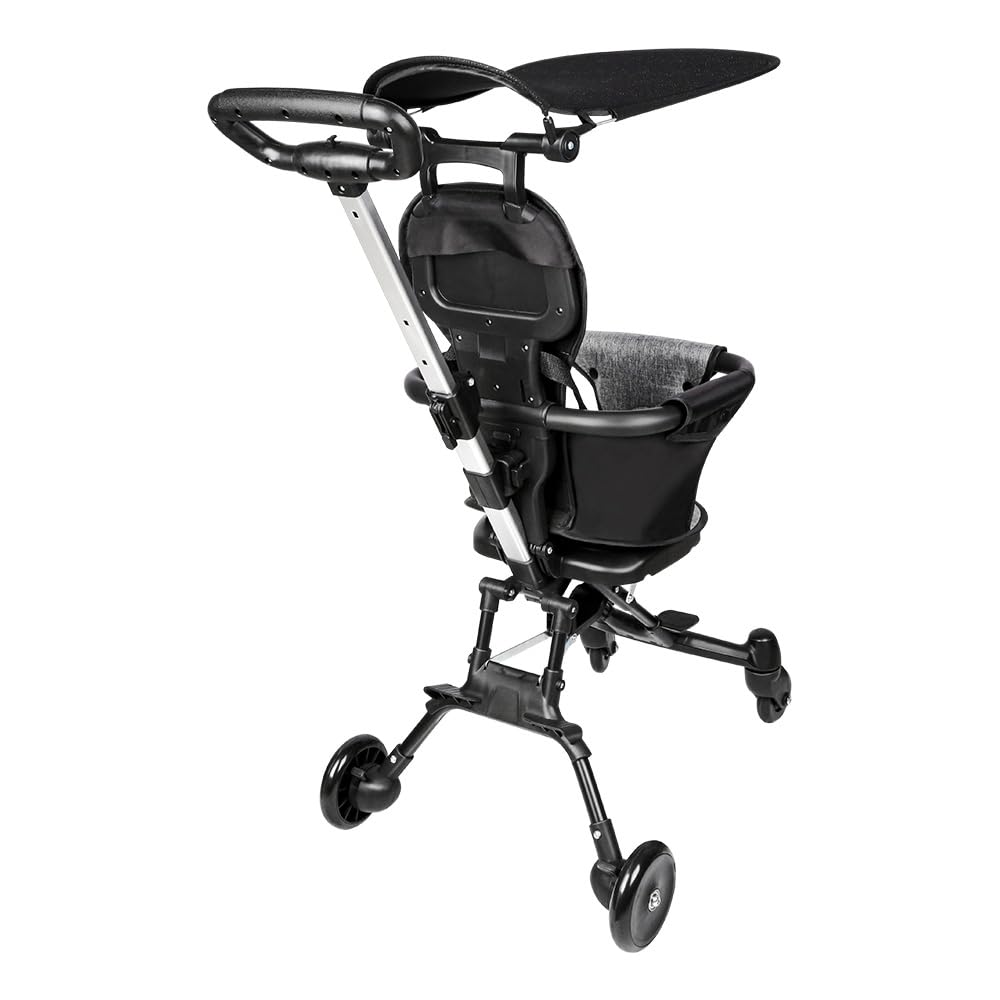 Kompakter Kinderwagen, faltbar, Liegeposition, kompakter Kinderwagen, neigbar, mit einer Hand neigba