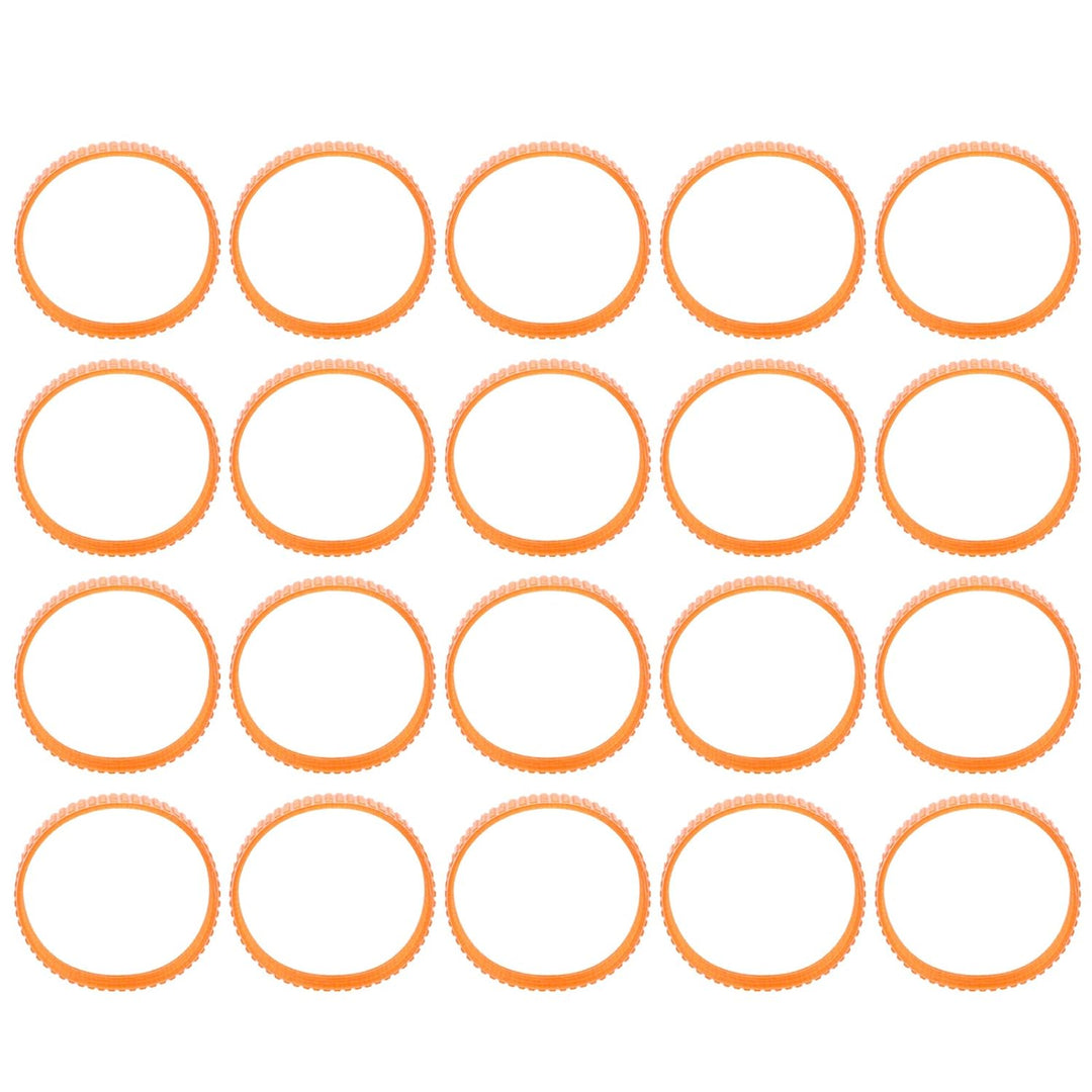 20 Stück Elektrohobel Antriebsriemen 238 ×9.5 mm Gummi Hobel Guertel Orange für BKP180, KP0800, FP08
