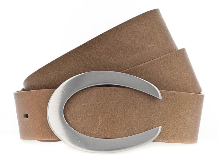 Vanzetti 33mm Leather Belt W85 Camel