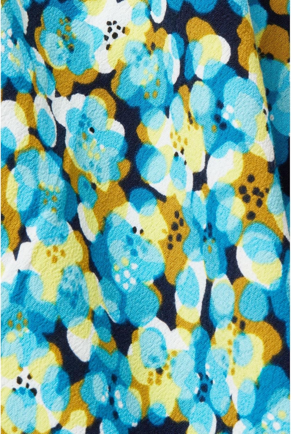 ESPRIT Geblümter Midirock mit Bindedetails 38 Turquoise, 38 Turquoise