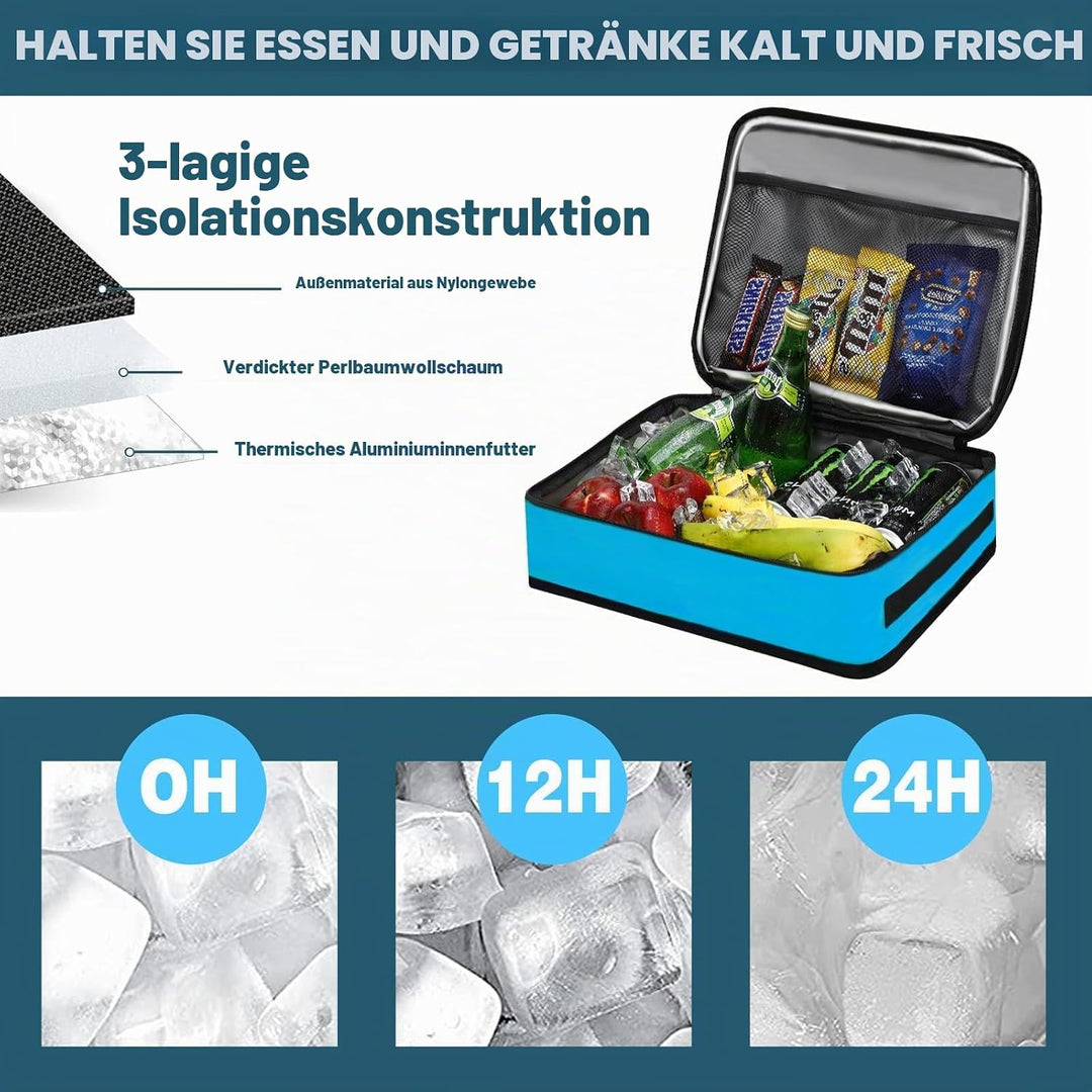 Paddle Board Kühltasche, wasserdichte Surf Sup Deck Kühltasche, isoliert, auslaufsicher, 10 Dosen, S