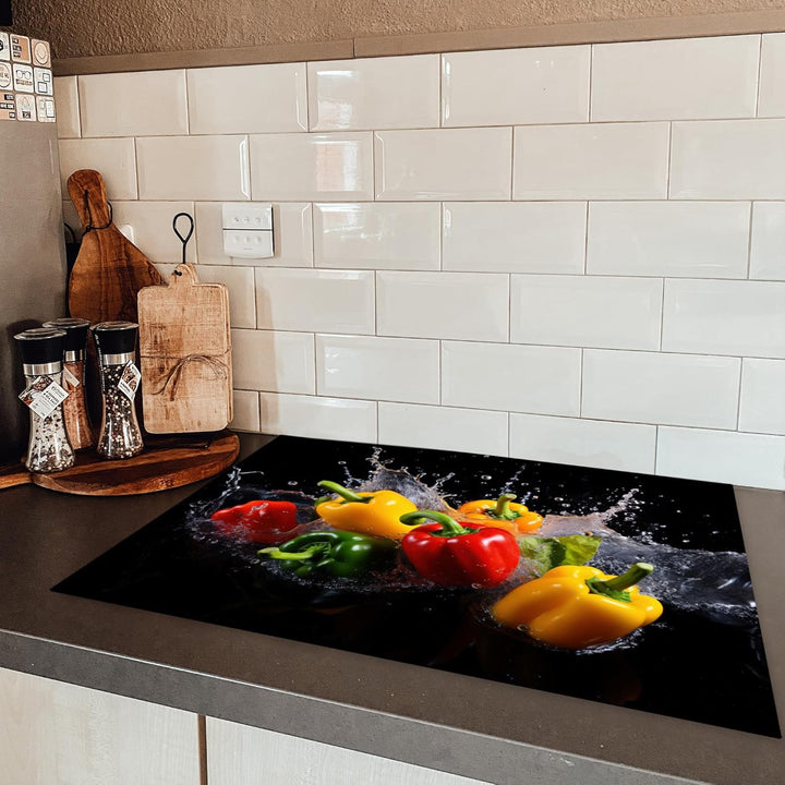 KitchenYeah© Herdabdeckplatte Einteilig Herdabdeckung Abdeckplatte für Ceranfeld Abdeckung Induktion