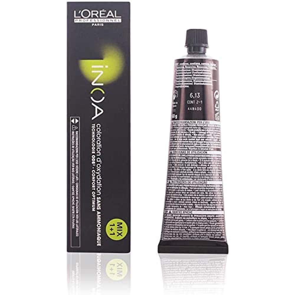 L'Oréal Professionnel Inoa 6,13 dunkelblond asch gold, 60 ml Braun (6.13 Dark Ah, Golden Blonde) 60