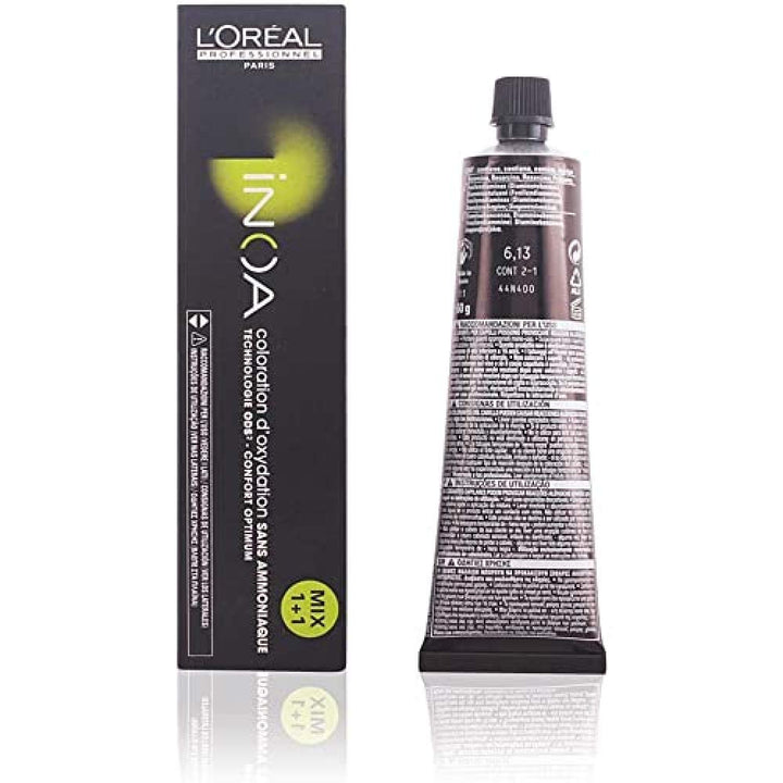 L'Oréal Professionnel Inoa 6,13 dunkelblond asch gold, 60 ml Braun (6.13 Dark Ah, Golden Blonde) 60
