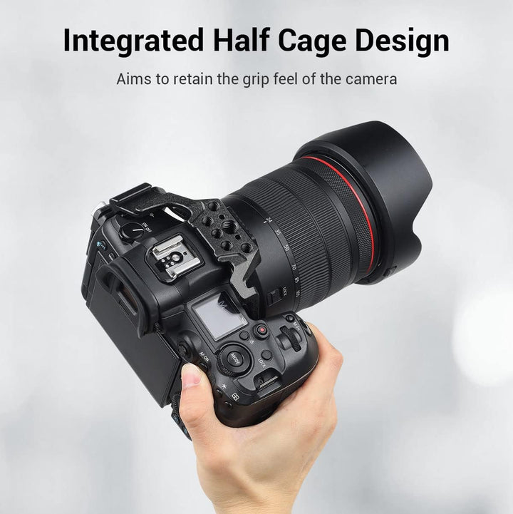 SMALLRIG Camera Cage R5 & R5 C & R6 Halbkäfig, Kamerakäfig mit Kabelklemme für Canon R5 & R5 C & R6-