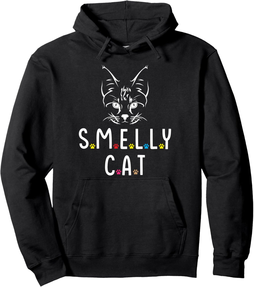 stinkende Katze Pullover Hoodie
