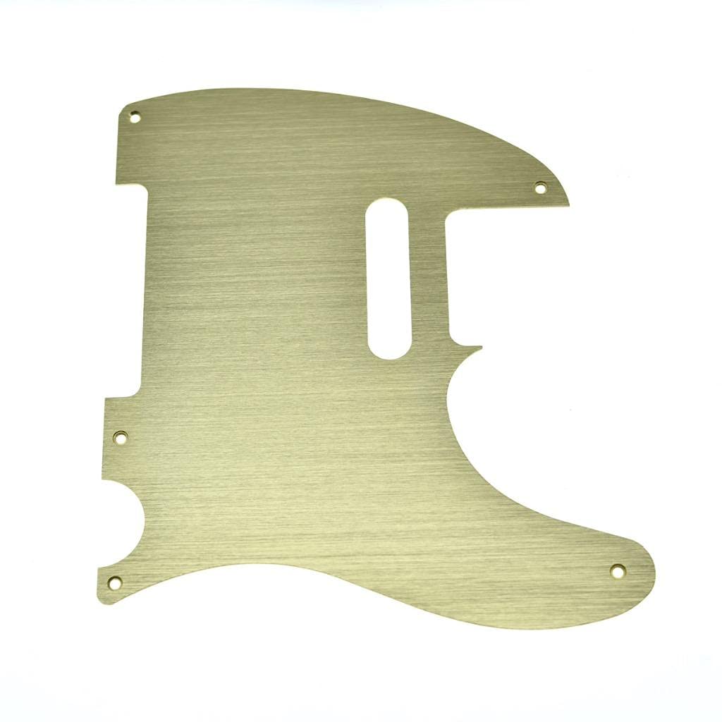 Dopro Metall Aluminium eloxiert Vintage 5 Loch Tele Pickguard für amerikanische/mexikanische FD Tele