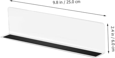 HOMSFOU 12 Stück Regalteiler Verstellbare Einlegeböden Für Schränke Verstellbare Regale Magnetisches