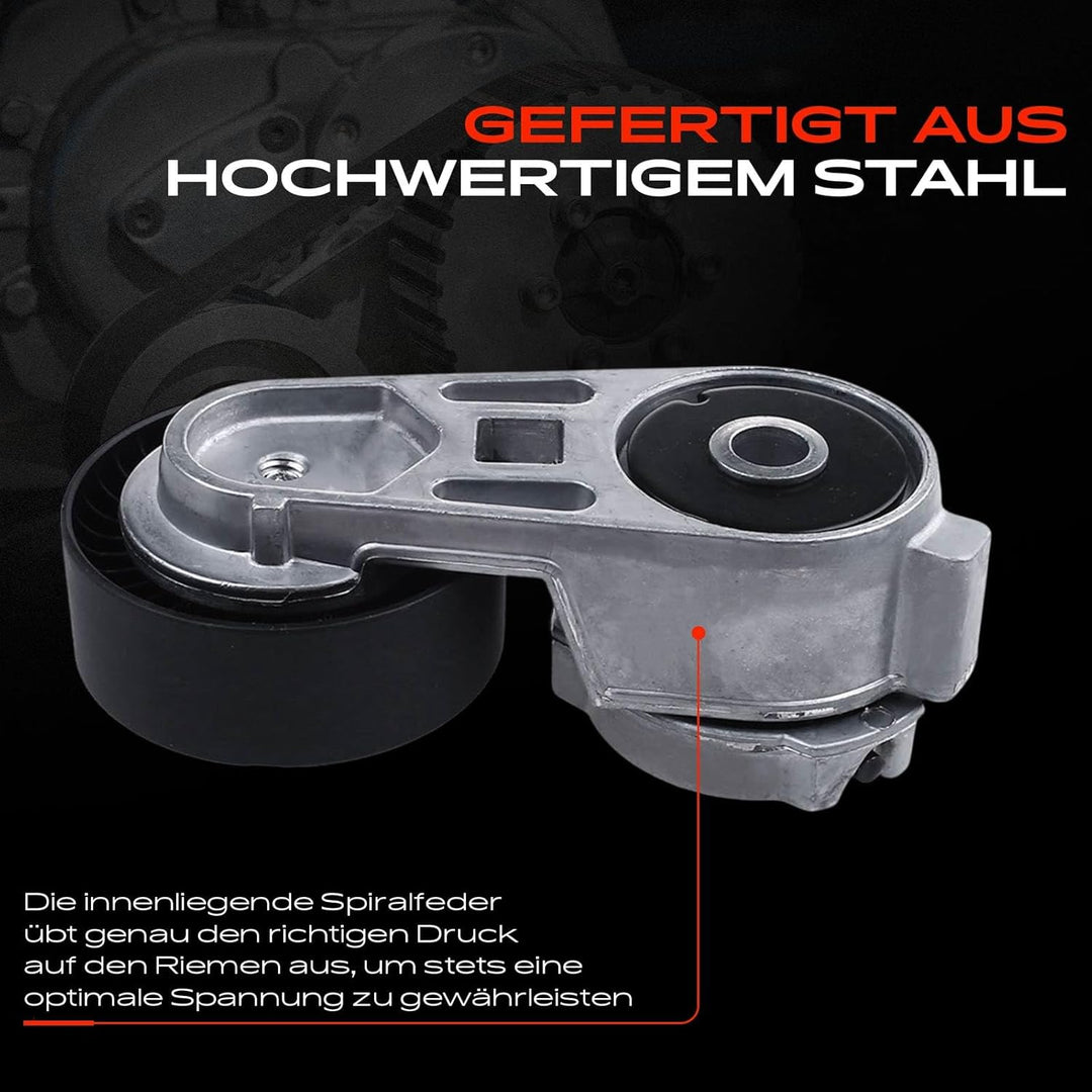 Frankberg Spannrolle Riemenspanner Keilrippenriemen Kompatibel für Grand Cherokee II Wrangler II 4.0