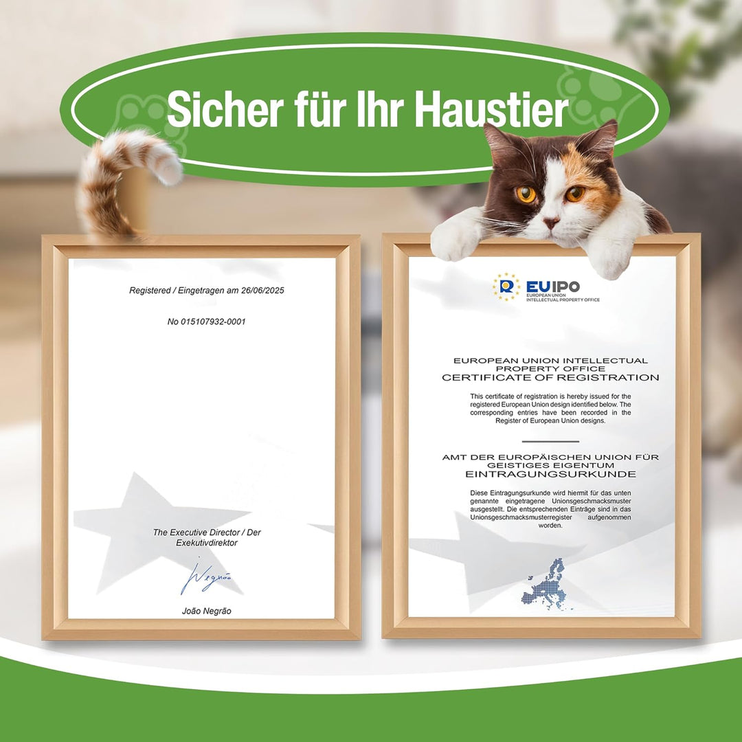 Kompatibler Ersatzfilter für alle PrettyPaw Katzenbrunnen Filter – 8er Box, Zusätzlich mit Maifan- u