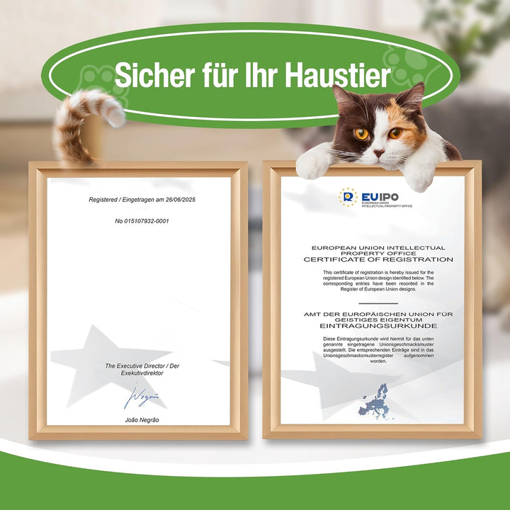 Kompatibler Ersatzfilter für alle PrettyPaw Katzenbrunnen Filter – 8er Box, Zusätzlich mit Maifan- u