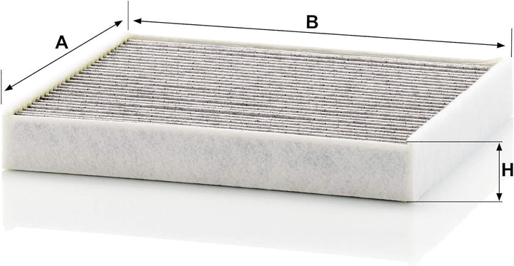 MANN-FILTER CUK 2143 Innenraumfilter – Pollenfilter mit Aktivkohle – Für PKW, CUK